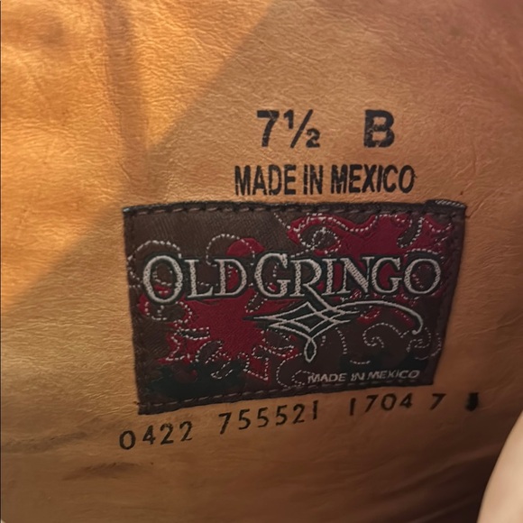 NWT Old Gringo “Medusa” Studded Fringe Ankle Boots - Picture 5 of 6